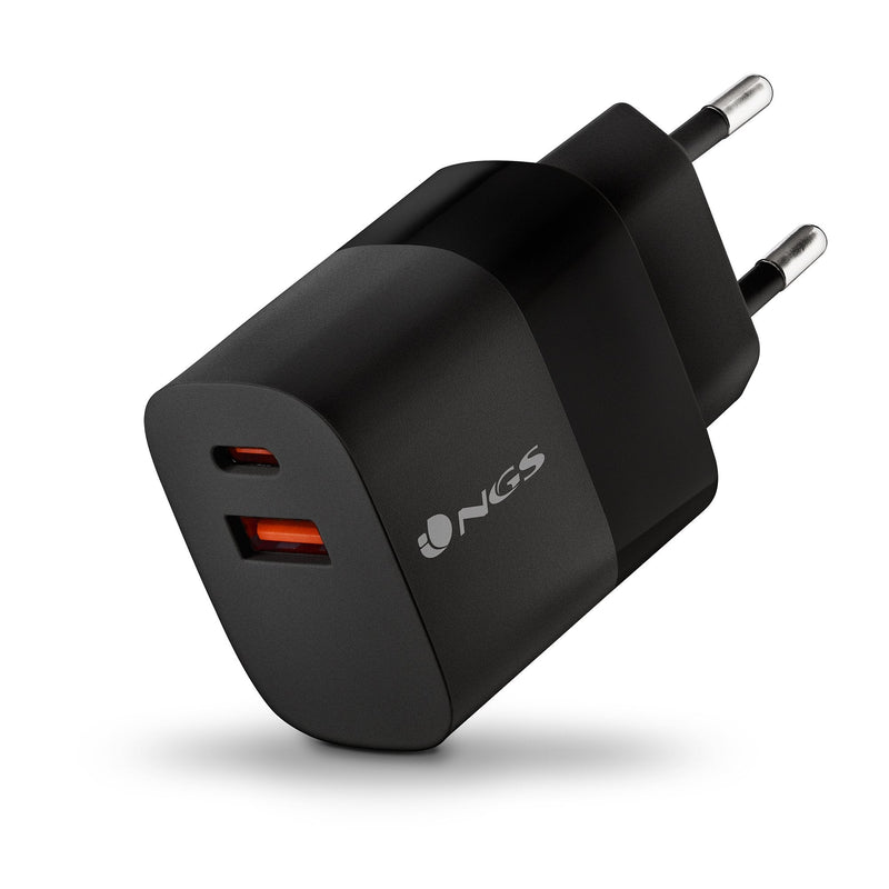 Ngs Wall Charger Bud 1x USB Type-c 1x USB 45W