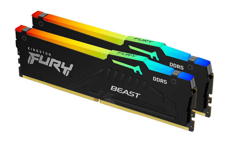 Kingston Memory DDR5 Technology Fury Beast RGB 16GB 2 X 8GB 6000MHZ