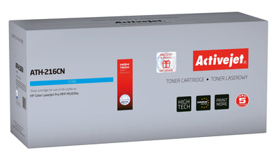 Activejet Cartridge Toner ATH-216CN Printers HP, Spare Part HP 216A W2411A Supreme 850 Páginas Blue With Chip — image 1