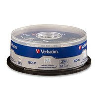 Verbatim 98909 Drive Blu-ray Lectura/Escritura (bd) Bd-r 25GB 25 Pieces