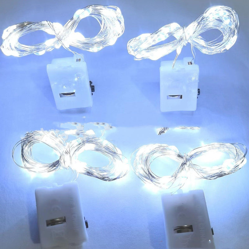 Led Copper Wire Light Small White Box Three-gear Adjustment Lighting Chain