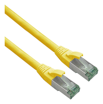 Helos Grs Certificado CAT.6A Network Cable With CAT.7 Rohkabel Tpe Yellow 3,0M — image 1