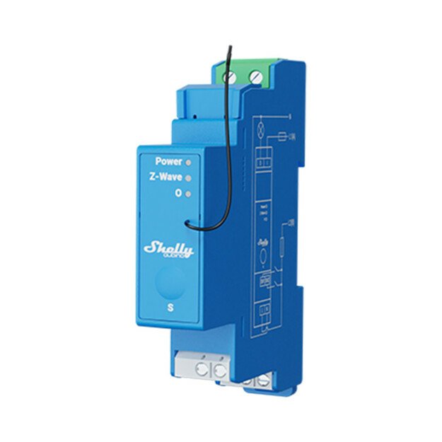 Shelly Relé Wave Pro 1 Max. 16A Z-wave Din-rail