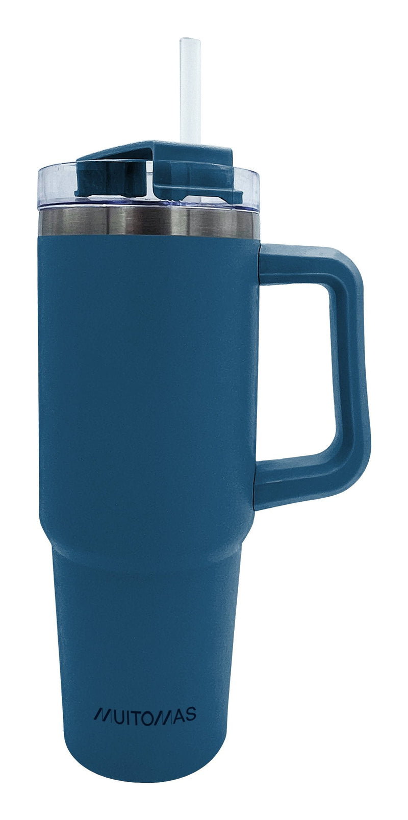 Muitomas TRAVELMUG900BL Mug Travel 900ML Blue Steel Inoxidable