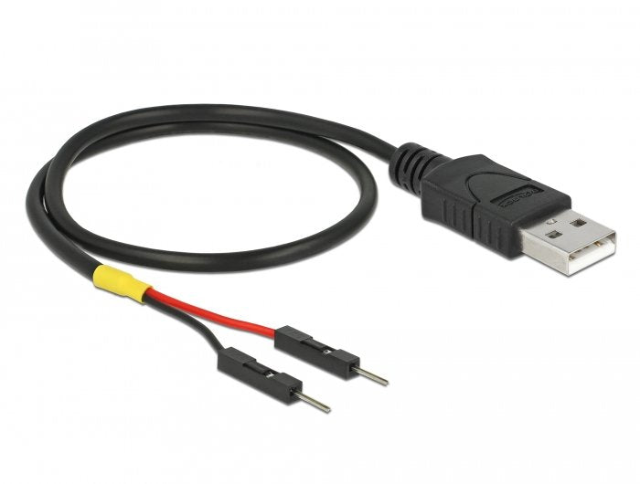 Delock Cable Power USB Tipo-a a 2X Connector Male Poste 30CM