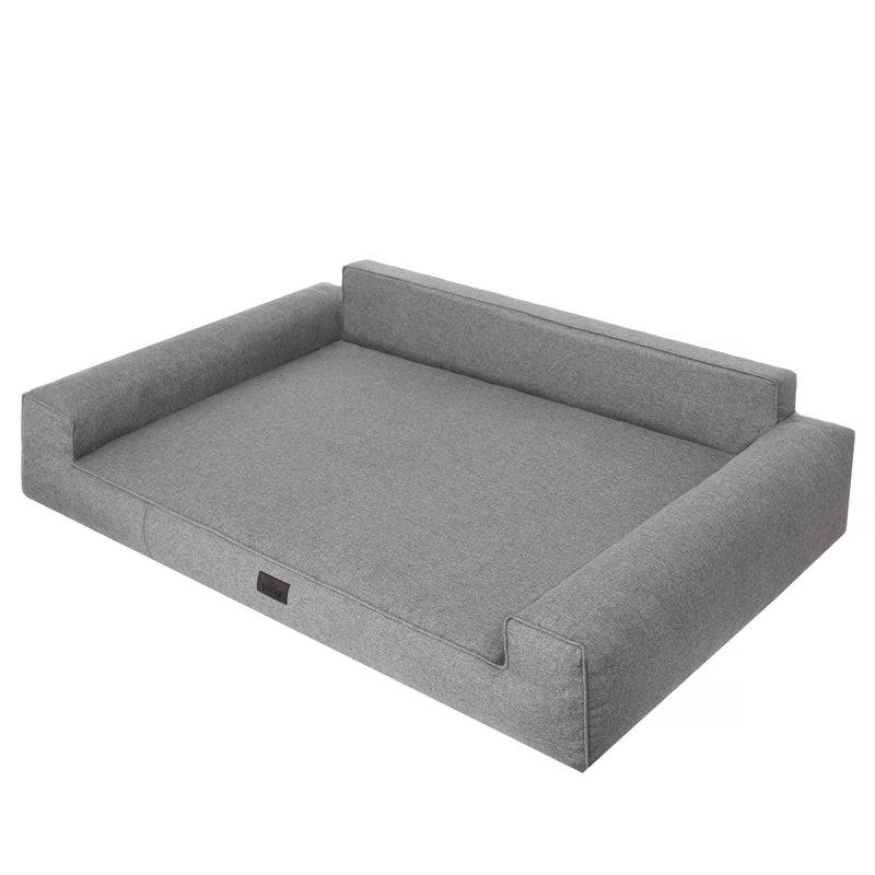 Mano Dog Bed with Removable Cover – Taupe, XXL