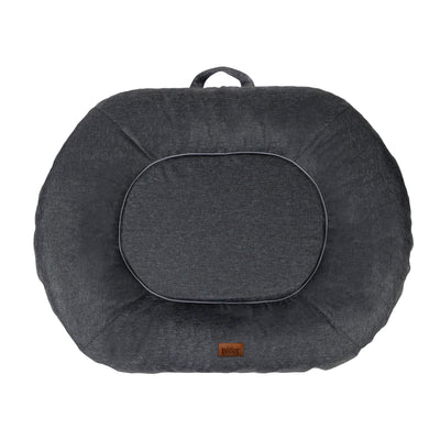 Oval Dog Basket Bed – Taupe, L