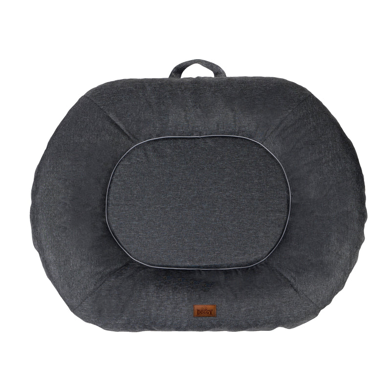 Oval Dog Basket Bed – Taupe, XXL