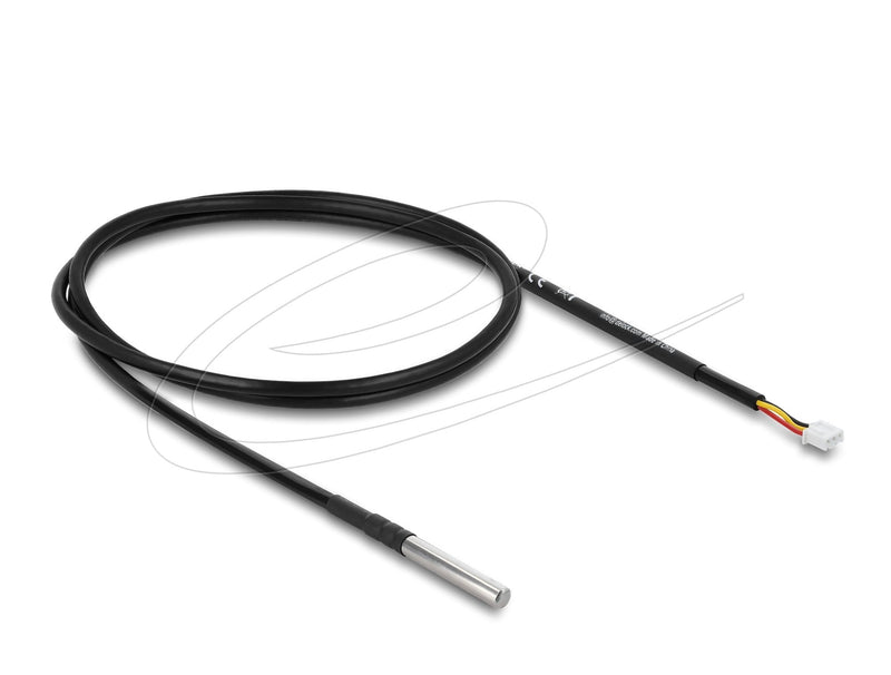 Delock Sonda Temperatura Cable With 3 Pin Connector Female Poste DS18B20 1M