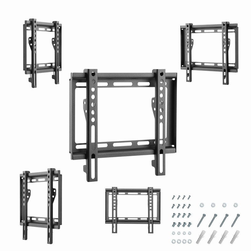 Gembird WM-42F-04 Stand TV 106,7CM (23-42) Black