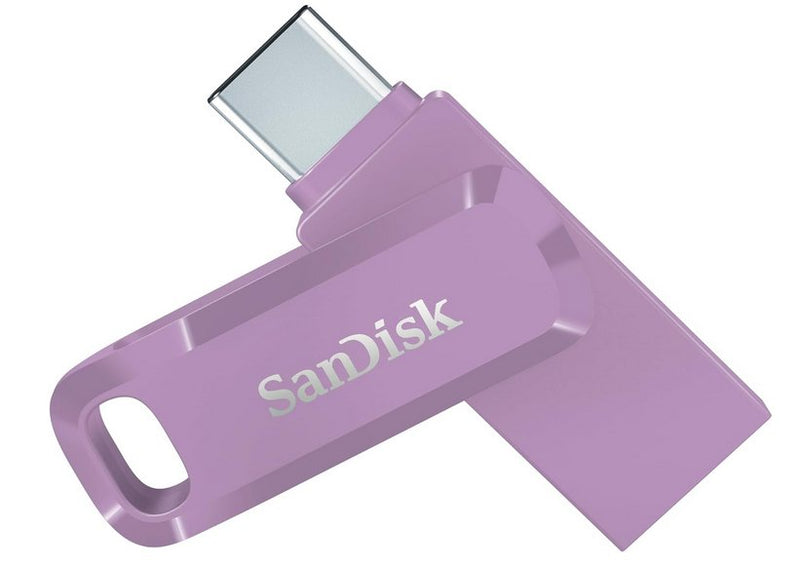 SanDisk Ultra Dual Drive Go Unit Flash USB 64GB USB 3.2 Gen 1 / USB-C Lavanda