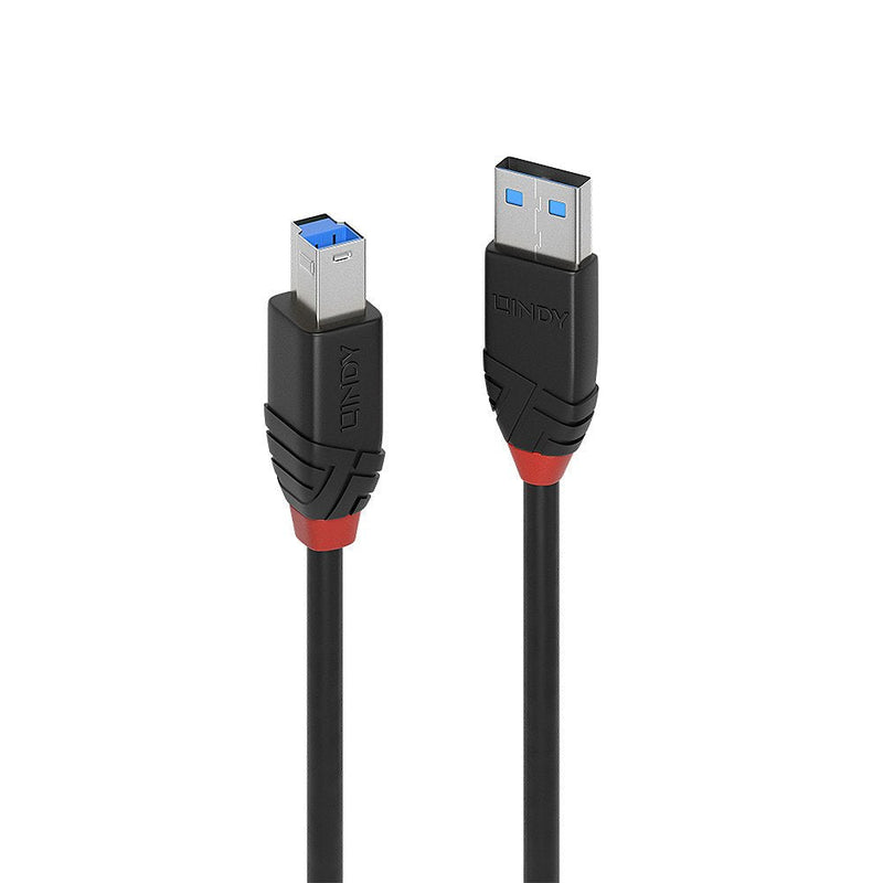 Lindy 43227 USB Cable 10M 3.2 Gen 1 (3.1 Gen 1) USB a USB B Black