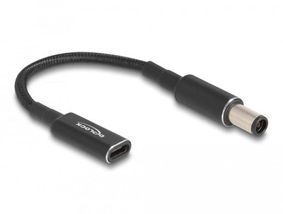 Delock 60032 Cable Charging Laptop USB Type-c™ Female a HP 7,4 X 5,0MM Male 15CM — image 1
