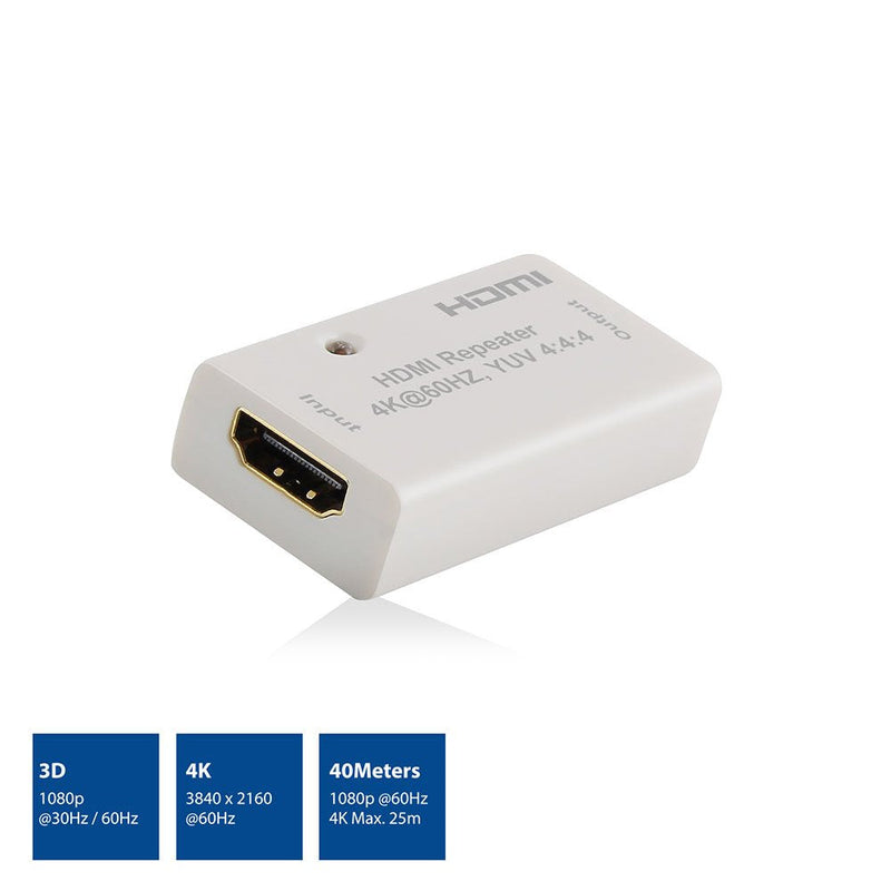 HDMI Repeater, Up To 40 Meter, 4K Support