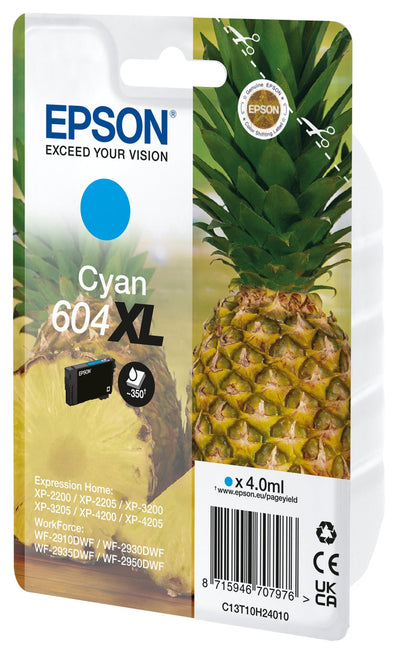 Epson Ink 604XL Genuine Cyan C13T10H24020 — image 1