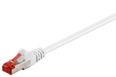Network Cable CAT.6 RJ45 S FTP 2M White — image 1