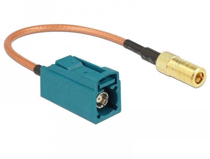 Delock Cable Antenna Fakra Z Connector Female Smb Connector Female RG-316 15CM