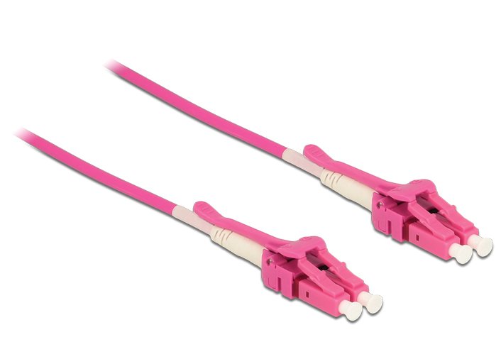 Delock Cable Fibre Optic Lc Multimode OM4 Uniboot 1M