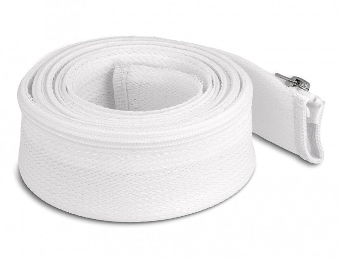 Case Trenzada With Zip Resistant Calor 2M X 50MM White
