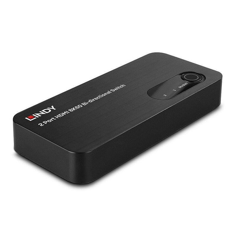 Lindy 2 Port HDMI 8K60 Bidireccional Switch