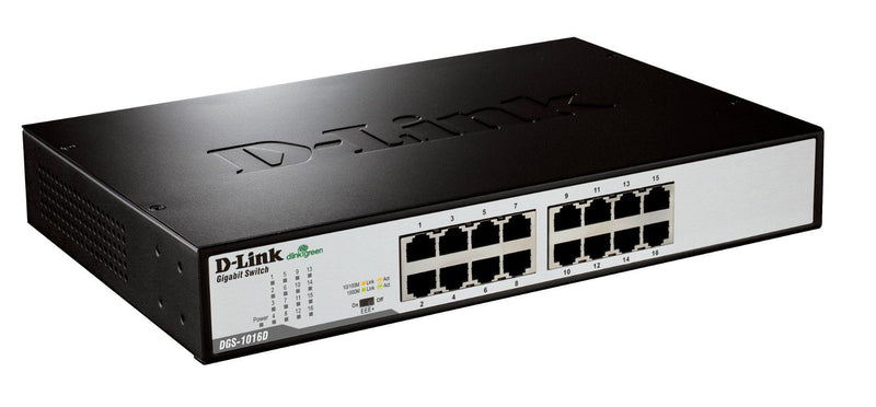 Switch D-link DGS-1016D 16 Ports RJ-45 Gigabit 10 100 1000