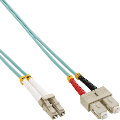 Inline Cable Duplex Fibre Optic Lc/Sc 50/125?M OM3 25M — image 1