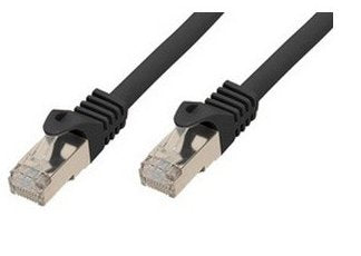 Shiverpeaks RJ45 Network Cable S FTP, CAT.7 Lszh 3,0M Black