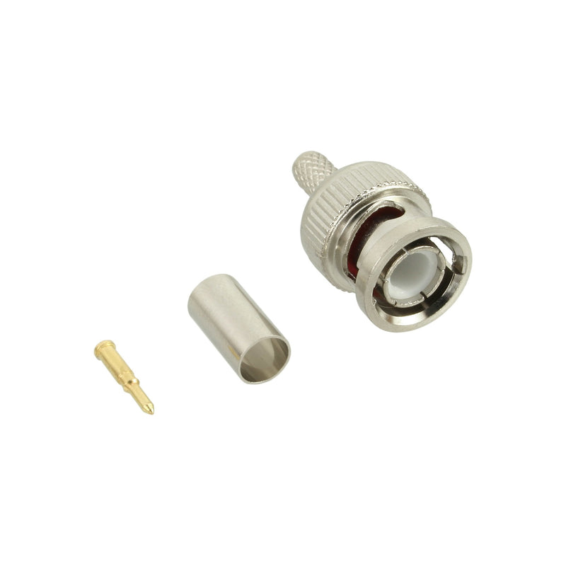 Inline Plug Crimpado BNC Cable Video RG59