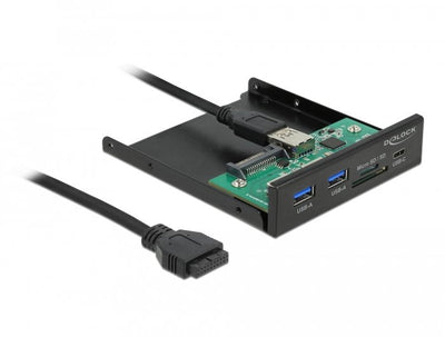 Front Panel 3.5? USB 5Gbps 1 X USB Type-c™ + 2 X USB Typ-a + SD And microSD Slot — image 1