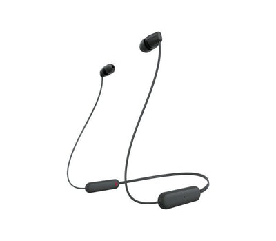 Sony WI-C100 Headphones Wireless In-ear Bluetooth Black — image 1