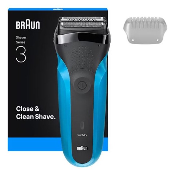 Braun Shaver Serie 3 - 310S Blue/Black 8700216735667