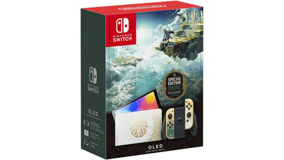 Nintendo Switch OLED Console + Zelda: Tears Of The Kingdom Limited Edition — image 1