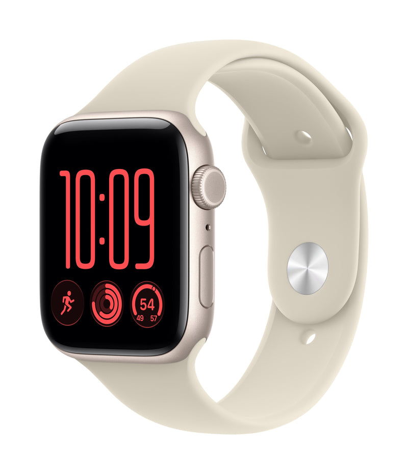 Apple Watch Se 3 GPS + Cellular 44MM Starlight Aluminium Case With Sand Sport Band - M L