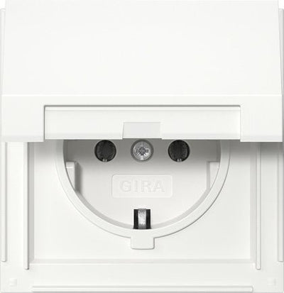 Gira 445466 Schuko Kd Gira TX_44 White Puro — image 1