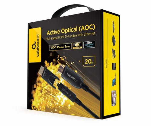 Gembird HDMI Cable d-a High Speed Ethernet-aoc Armored Series 30M — image 1