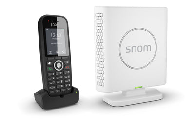 Snom M430 Phone Dect Identificador Llamadas Black White — image 1