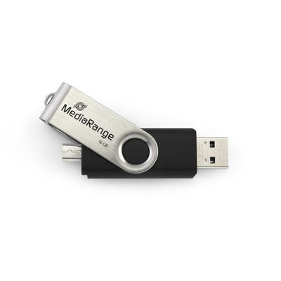 Mediarange USB Flash Drive 32GB USB Combo + Micro USB