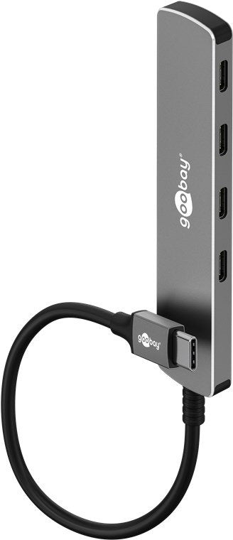 Goobay Slim 4-PORT USB Hub Usb-c™ a Usb-c™, 5 Gbit/S