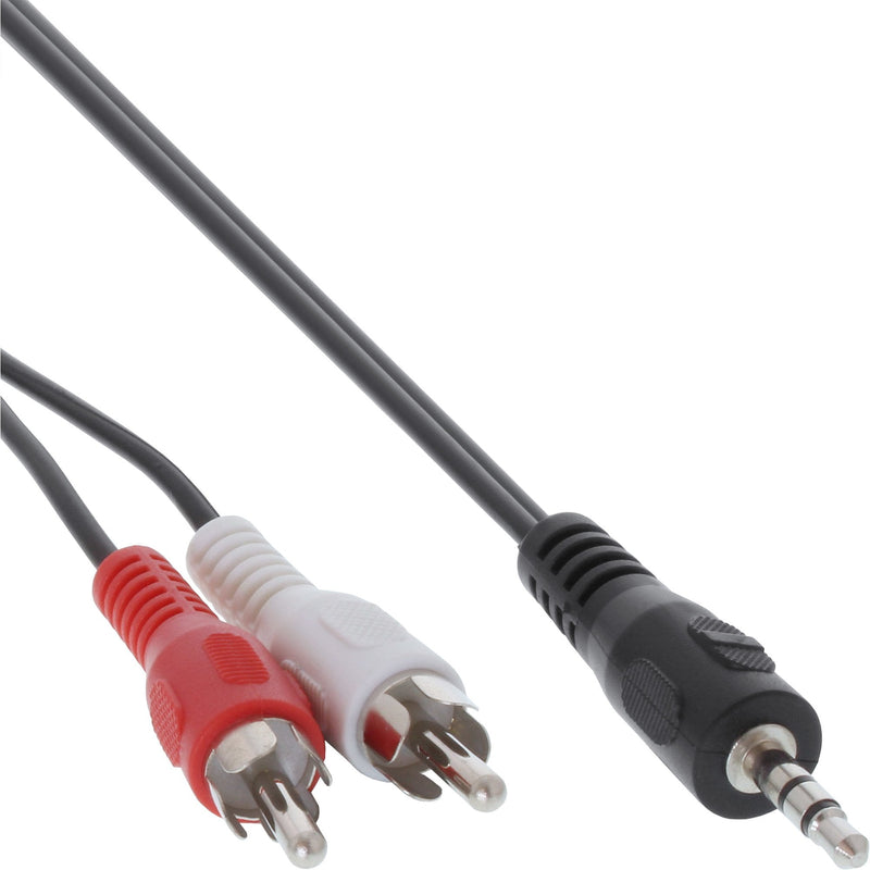 Inline Cable Audio 2X Rca Male a 3.5MM Stereo Male 1.5M