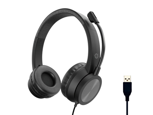 Conceptronic Headphones USB-A Mikro, Int.bed.mereo 2.0M Sw — image 1