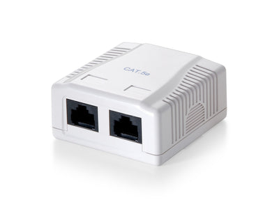 Equip Roseta Surface Categoria 5E 2 Hembras RJ45 — image 1