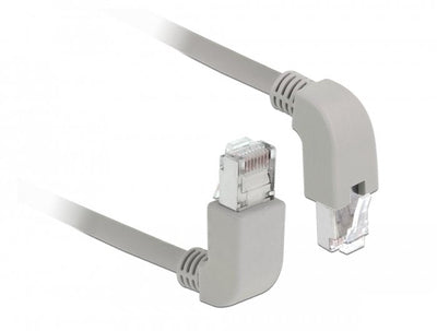 Delock Network Cable RJ45 CAT.6A S / FTP Acodado 1M — image 1