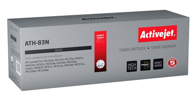 Activejet Toner ATH-83N (reemplazo HP 83A CF283A Canon CRG-737 - Supreme - 1500 Páginas - Black — image 1
