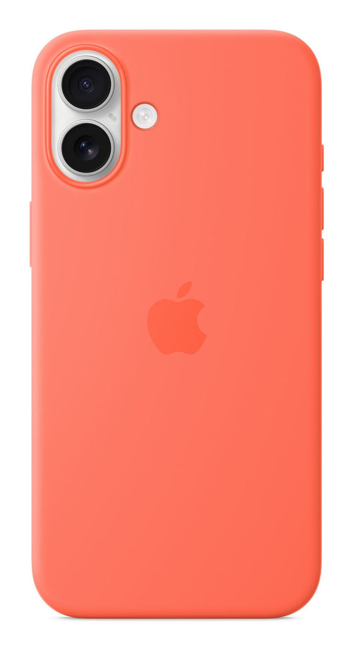 Apple Iphone 16 Plus Silicone Case With Magsafe - Tangerine — image 1