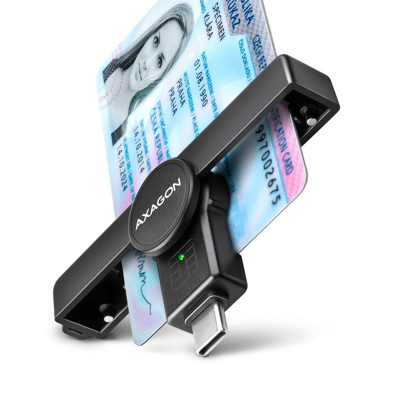 Axagon Reader Cards Poketreader Cre-smpc USB-C