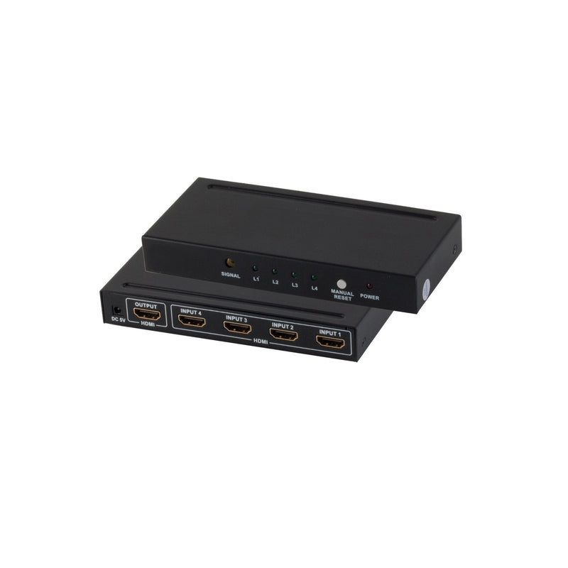 Shiverpeaks Professional HDMI Switch 4XIN 1XOUT 4K2K 3D