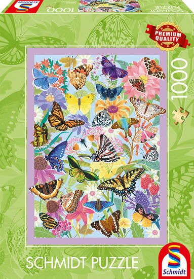 Schmidt Juegos Schmetterlingstreiben 1000 Pieces 58066 — image 1
