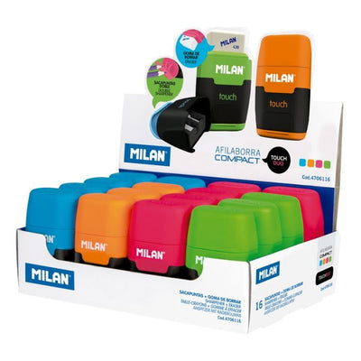 Milan Box Of Afilaborras Compact Touch Dú Or / 16 Units/ Colours Surtidos — image 1