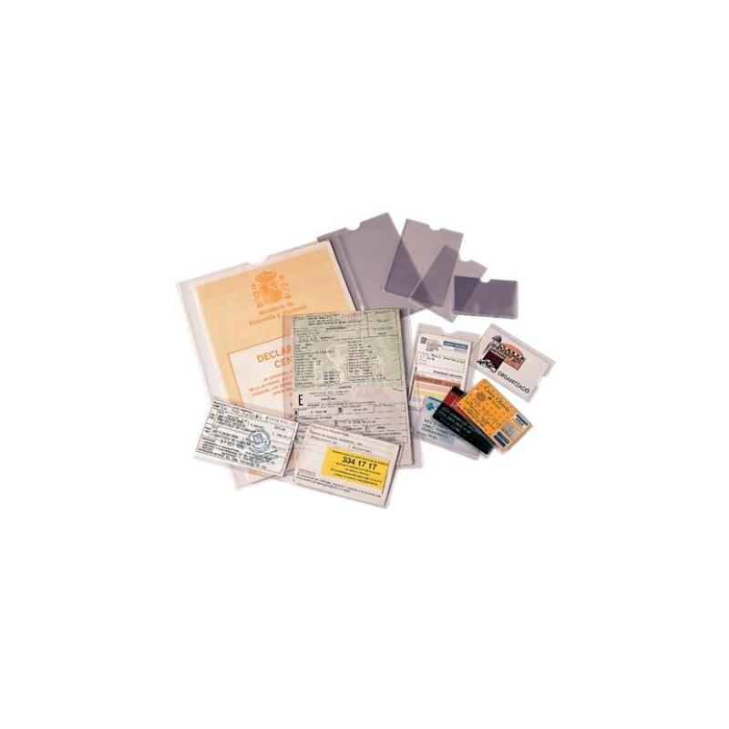 Esselte Case Portacarnets Dni 87X56 Pvc Transparent -100U-