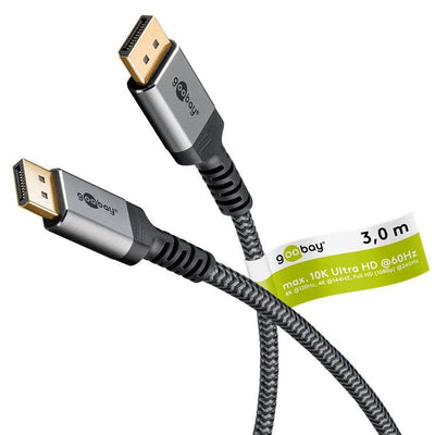 Goobay DisplayPort Cable 2.0 2.1, 80 Gbit S — image 1